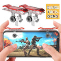 E9 Game Controller - Quick button handle Sensitive Shoot and Aim Fire Buttons L1R1 Trigger Buttons for PUBG Gaming Accessory Kit