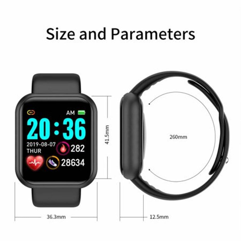 Smart Bracelet Multi-Function Sports Heart Rate Watch Control Music Step-by-Step Water-Like Bluetooth Bracelet