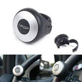 i-Pop Mini Knob Car Steering Wheel Power Holder Knob Spinner (Silver)