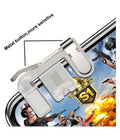Sellnship Pubg Trigger Mobile Game Controller For Android & Iphone Steel Transparent