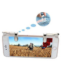 Sellnship Pubg Trigger Mobile Game Controller For Android & Iphone Steel Transparent
