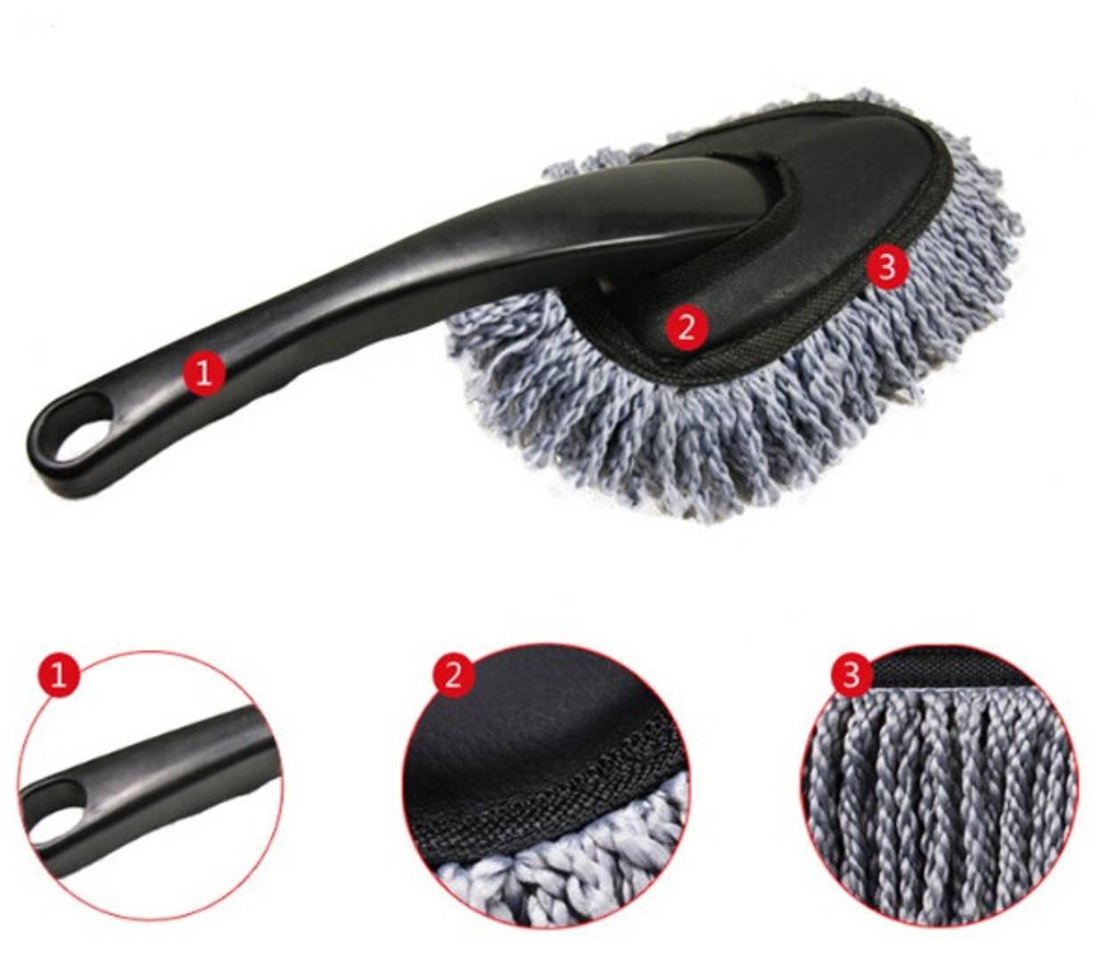 Small Microfiber Car Duster For Household and Car Interiors