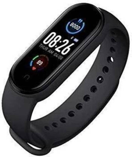 Digital Activity Tracker Band M5 Wristband Smartwatch With Everyday Step Count, Heart Rate Monitoring For All Smart Phones/Device