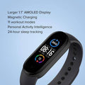 Digital Activity Tracker Band M5 Wristband Smartwatch With Everyday Step Count, Heart Rate Monitoring For All Smart Phones/Device