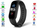Digital Activity Tracker Band M5 Wristband Smartwatch With Everyday Step Count, Heart Rate Monitoring For All Smart Phones/Device