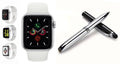 SERIES 6 WATCH WITH FREE STYLUS TORCH PEN (WHITE)