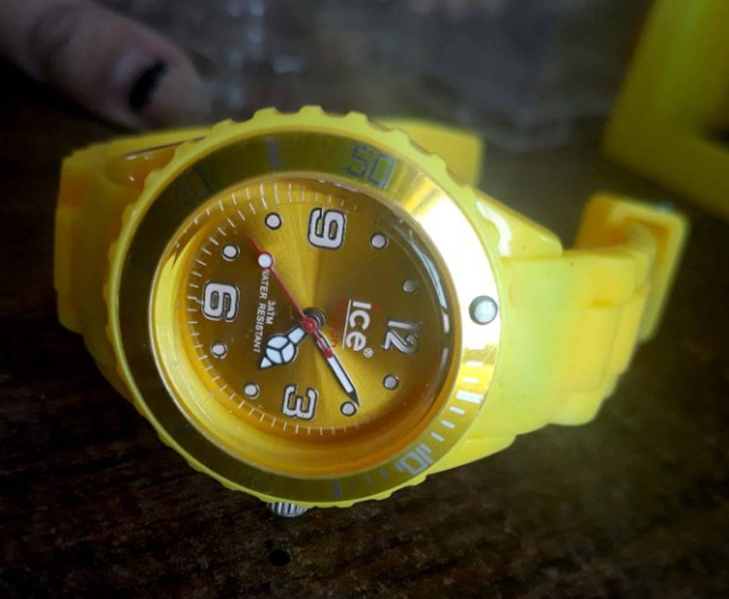 Ice rubber belt excellent watch for unisex