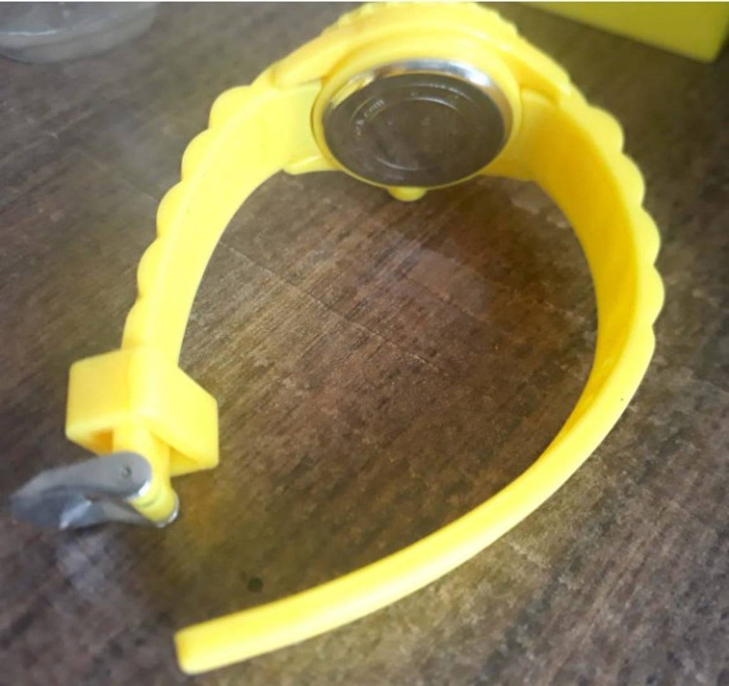 Ice rubber belt excellent watch for unisex