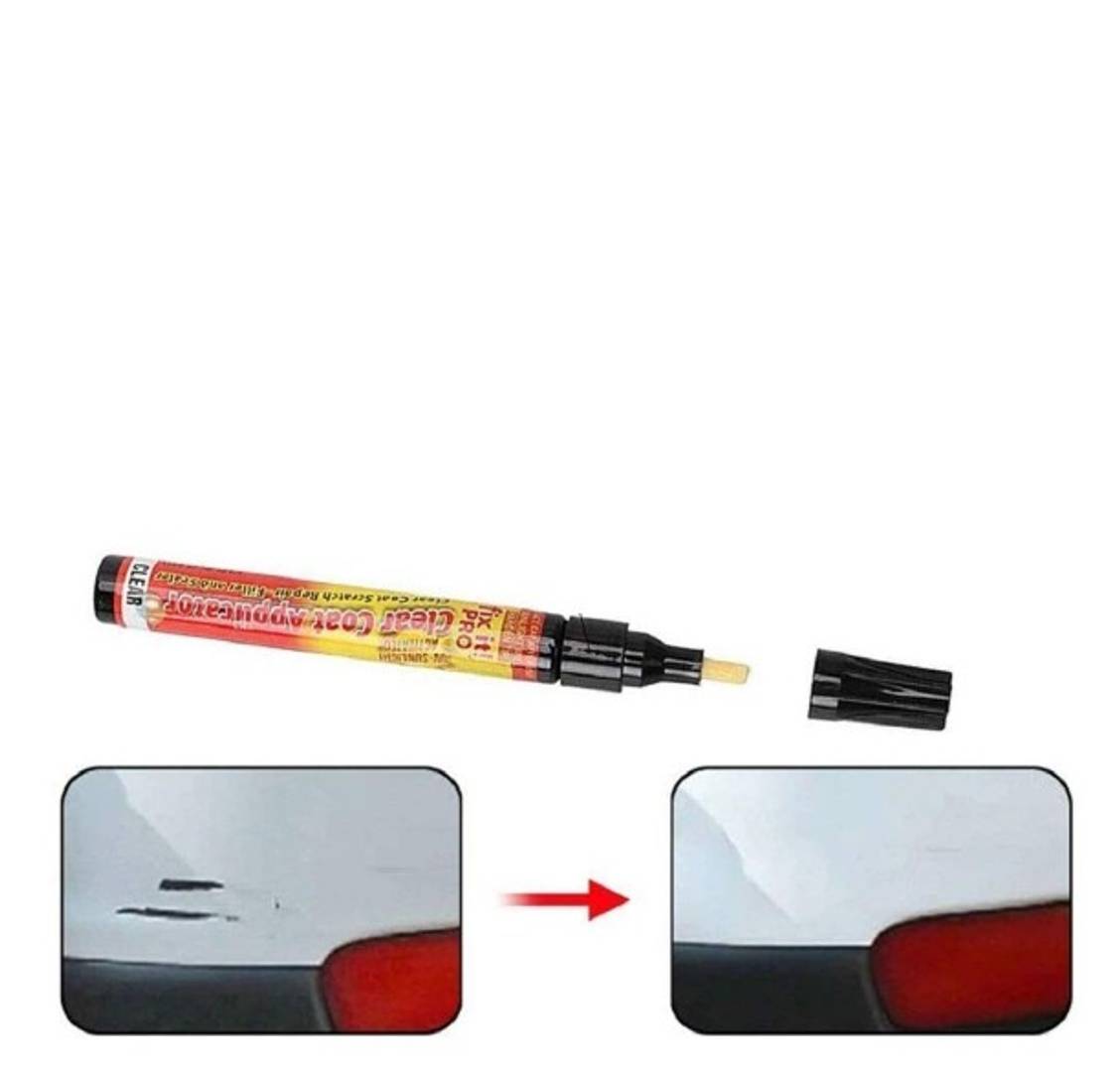 Fix it PRO ! UV Sunlight Activated Clear Coat Scratch remover Pen Car and Motor bike - Scratch Repair Filler & Sealer