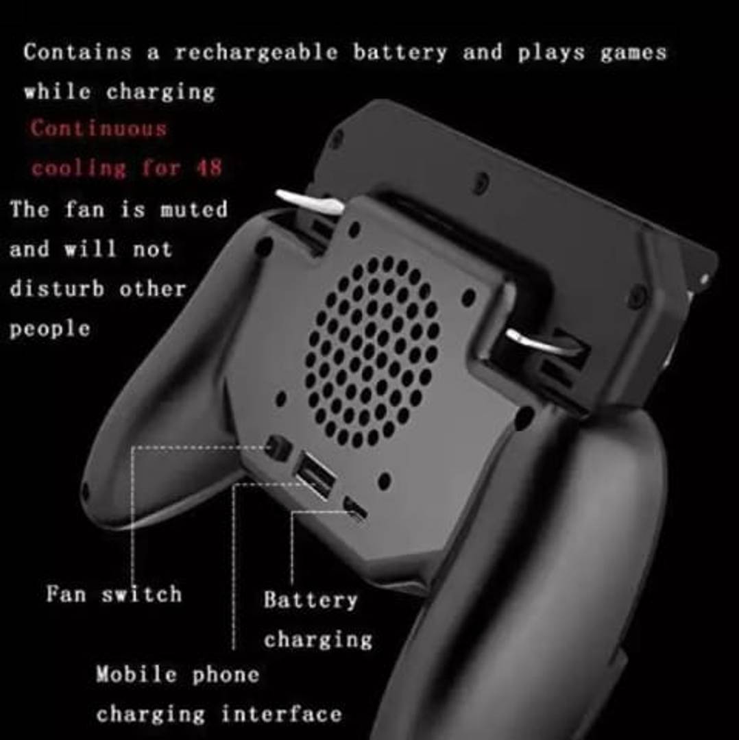 Ak16 Mobile Game Controller For Pubg Gamepad With High Precision, Sensitive Shoot & Aim Joystick For Android & iOS